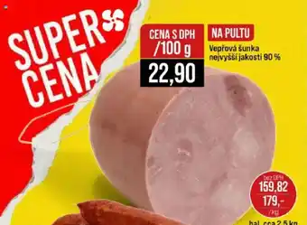 Jip Vepřová šunka nejvyšší jakostí 90 % nabídka
