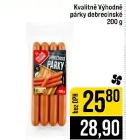Jip Debrecínské párky nabídka