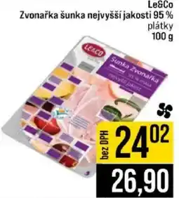 Jip Le&Co šunka zvonařka nabídka