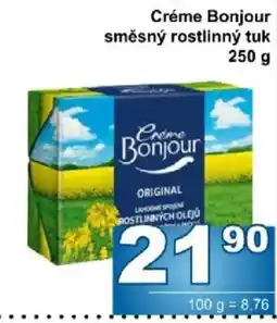 Jip Crème Bonjour směsný rostlinný tuk nabídka