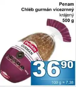 Jip Penam chléb gurmán vícezrnný nabídka