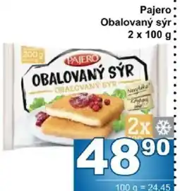 Jip Pajero obalovaný sýr nabídka