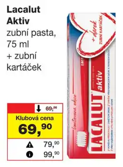 Barvy a laky drogerie Lacalut aktiv nabídka