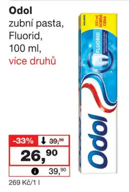 Barvy a laky drogerie Odol zubní pasta nabídka