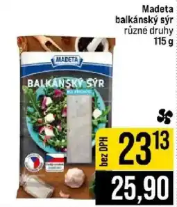 Jip Madeta balkánský sýr nabídka