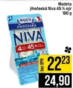 Jip Madeta jihočeská Niva 45 % sýr nabídka