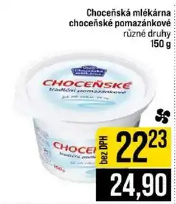 Jip Chocenšké tradiční pomazánkové nabídka