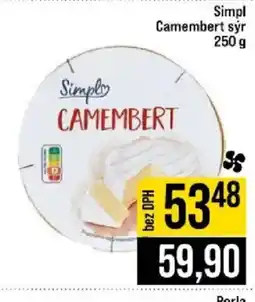 Jip Simpl Camembert sýr nabídka