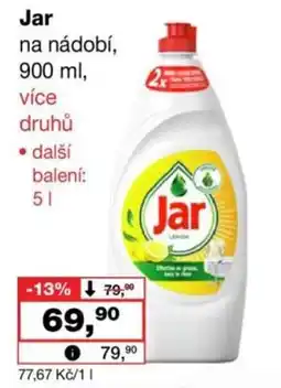 Barvy a laky drogerie Jar na nádobí nabídka
