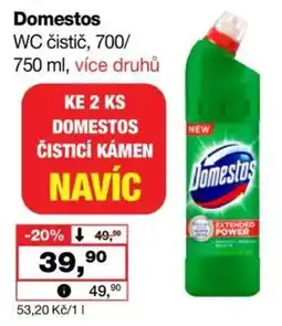 Barvy a laky drogerie Domestos WC čistič nabídka