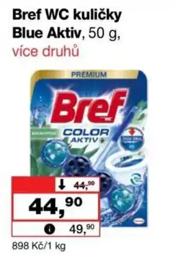 Barvy a laky drogerie Bref WC kuličky Blue Aktiv nabídka