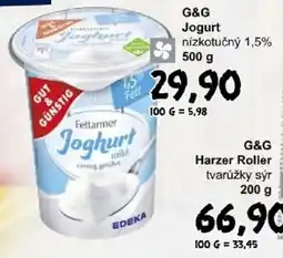Jip G&G jogurt nízkotučný 1,5% nabídka