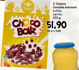 Jip C Classic Cereálie kakaové kuličky lupínky nabídka