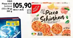 Jip G&G pizza mini šunková nabídka