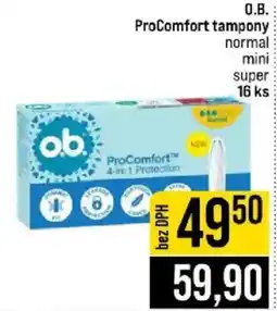 Jip O.B. ProComfort tampony nabídka