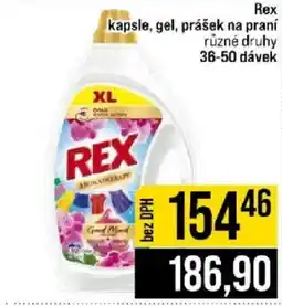 Jip Rex kapsle, gel, prášek na praní nabídka