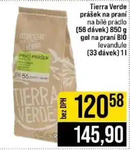 Jip Tierra Verde prášek na praní na bílé prádlo nabídka