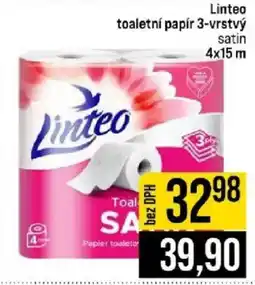 Jip Linteo toaletní papír 3-vrstvý satin nabídka