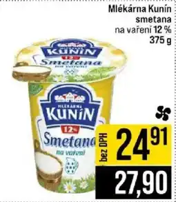 Jip Kunin smetana na vaření 12 % nabídka