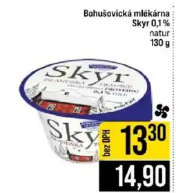Jip Bohušovická mlékárna Skyr 0,1% natur nabídka
