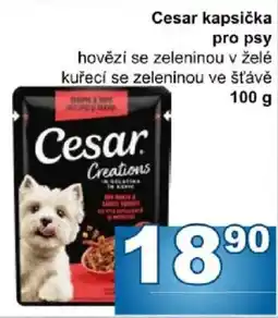 Jip Cesar hovězí se zeleninou v želé nabídka