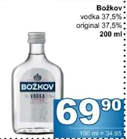 Jip Božkov vodka nabídka