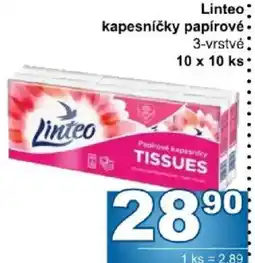 Jip Linteo kapesníčky papírové nabídka