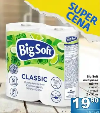 Big Soft kuchyňské utěrky classic