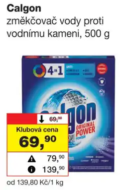 Barvy a laky drogerie Calgon změkčovač vody proti vodnímu kameni nabídka