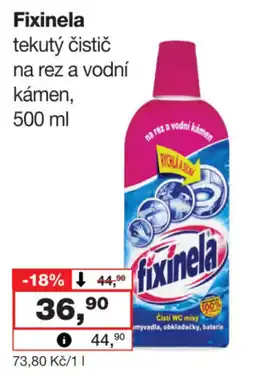Barvy a laky drogerie Fixinela tekutý čistič na rez a vodní kámen nabídka