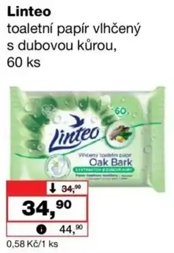 Barvy a laky drogerie Linteo toaletní papír vlhčený s dubovou kůrou nabídka