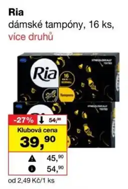 Barvy a laky drogerie Ria dámské tampóny nabídka