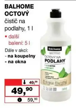 Barvy a laky drogerie Balhome octový čistič na podlahy nabídka
