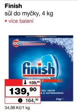 Barvy a laky drogerie Finish sůl do myčky nabídka