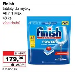 Barvy a laky drogerie Finish tablety do myčky nabídka