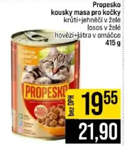 Jip Propesko kousky masa pro kočky nabídka