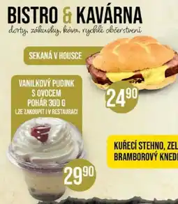 Jip Bistro & Kavárna Sekaná v housce nabídka