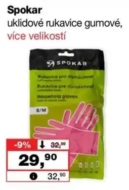 Barvy a laky drogerie Spokar uklidové rukavice gumové nabídka