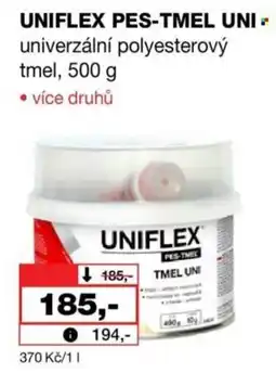 Barvy a laky drogerie Uniflex tmel uni nabídka