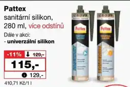 Barvy a laky drogerie Pattex sanitární silikon nabídka