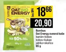 Jip Bombus oat energy ovesná kaše banán+kokos nabídka