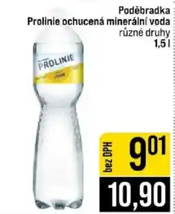 Jip Prolinie ochucená minerální voda nabídka