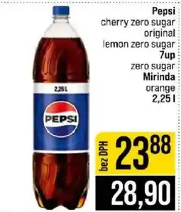 Jip Pepsi zero sugar nabídka