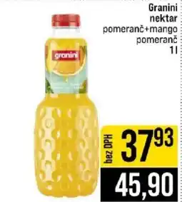 Jip Granini nektar pomeranč+mango pomeranč nabídka