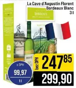 Jip La Cave d'Augustin Florent Bordeaux Blanc nabídka