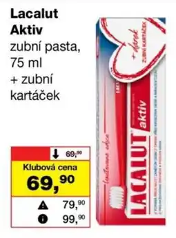 Barvy a laky drogerie Lacalut aktiv nabídka
