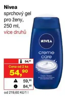 Barvy a laky drogerie Nivea sprchový gel pro ženy nabídka