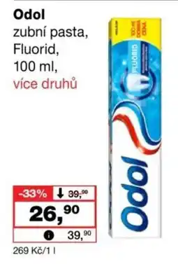 Barvy a laky drogerie Odol zubní pasta nabídka