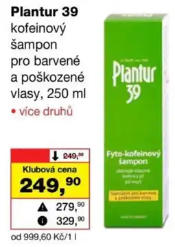 Barvy a laky drogerie Plantur 39 kofeinový šampon nabídka