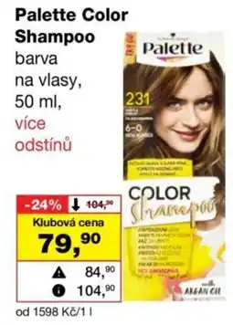 Barvy a laky drogerie Palette Color Shampoo nabídka
